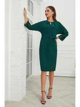 Платье 4642 изумрудный