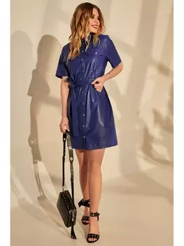 Платье 4657 синий