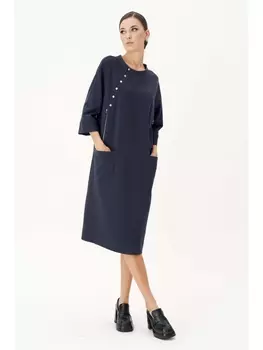 Платье 4704 темно-синий