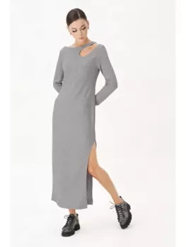 Платье 4906 серый