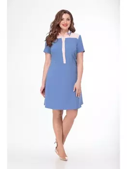 Платье 490-васильковый