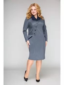 Платье 5001-серый