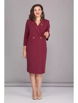 Платье 5002-красный