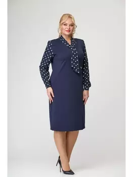 Платье 5059 синий