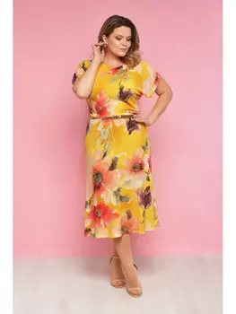 Платье 507 желтый