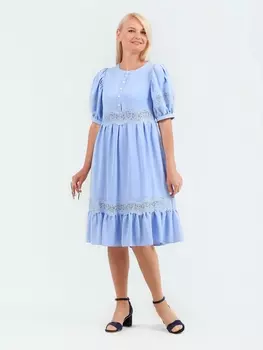 Платье 5133 голубой