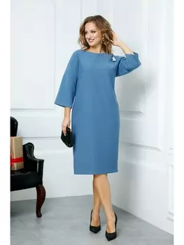 Платье 516 голубой