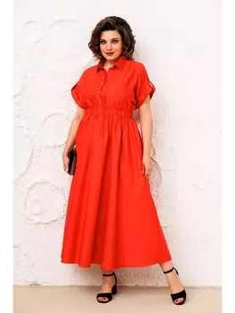 Платье 5293-1 коралл