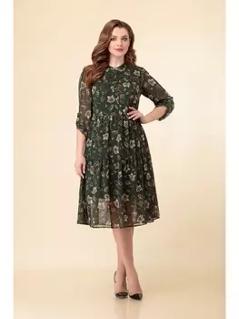Платье 5324 зелень