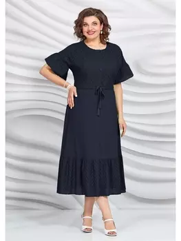 Платье 5421-3 темно-синий