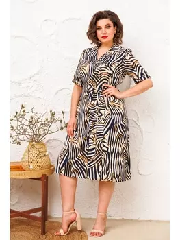 Платье 5501 акварель