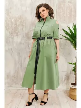 Платье 5516 олива