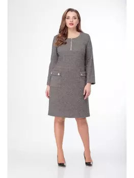 Платье 556 серый
