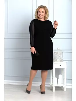 Платье 599 черный