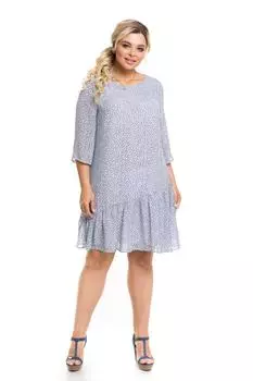 Платье 5в751цв.син