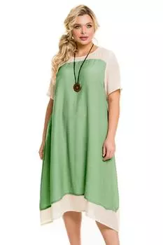 Платье 5в759фисташка