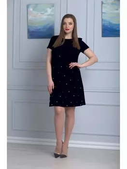 Платье 600 темно-синий