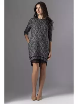 Платье 602 серый