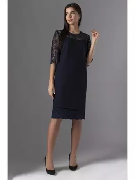 Платье 612 темно-синий