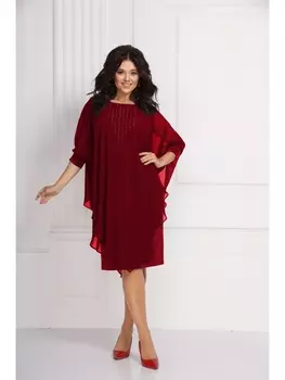 Платье 615 бордо
