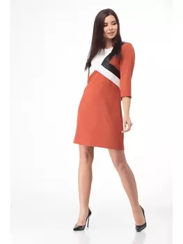 Платье 621 терракот
