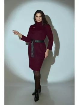 Платье 625 бордо