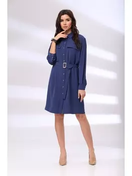 Платье 625 синий