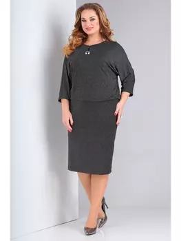 Платье 640 черный