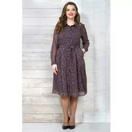 Платье 6504 шоколад