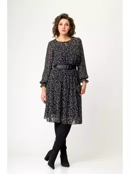 Платье 650 “Черно-белая лоза”