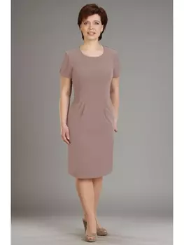 Платье 6515 кофейный