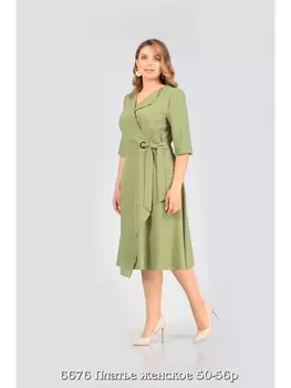 Платье 6676 зеленый