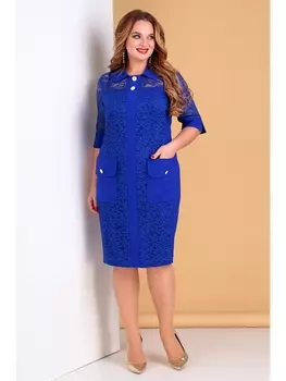 Платье 667-василек