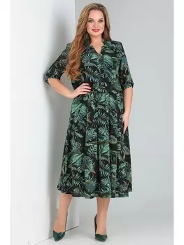 Платье 684 изумруд