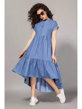 Платье 7067-5 голубой