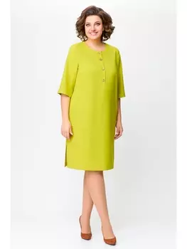 Платье 717 золотая олива