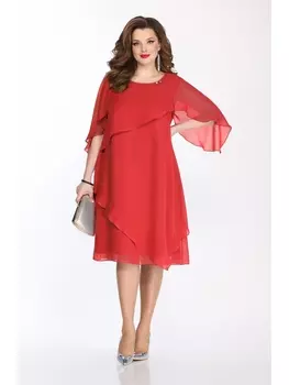 Платье 722 терракот