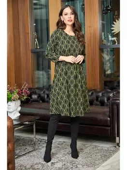 Платье 729 горчица