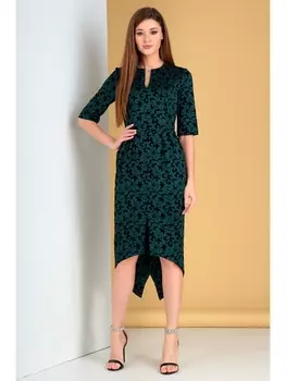 Платье 730-изумруд