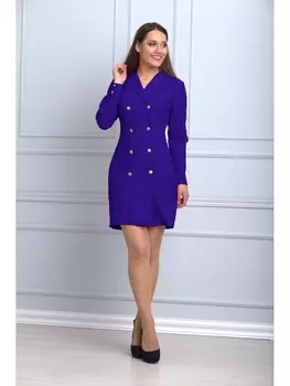 Платье 740 василек