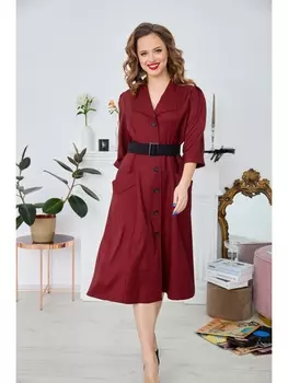 Платье 755 бордо