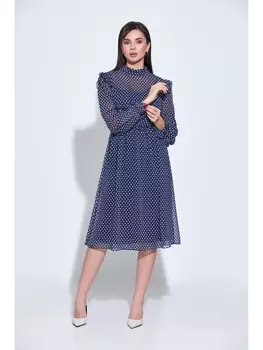 Платье 7590 син