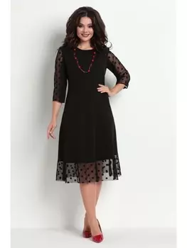 Платье 760 черный