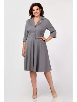 Платье 776 cветло-серый
