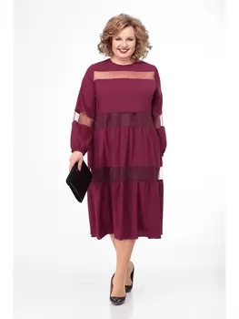 Платье 797 бордо