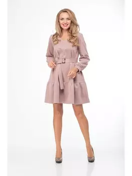 Платье 798 пудра