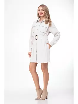 Платье 800-белый