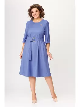 Платье 801 голубой