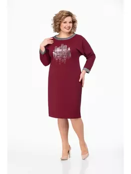 Платье 815 бордо