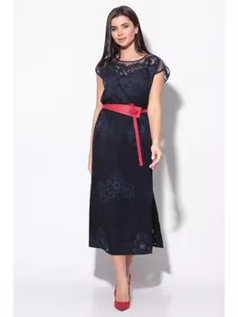 Платье 815 синий